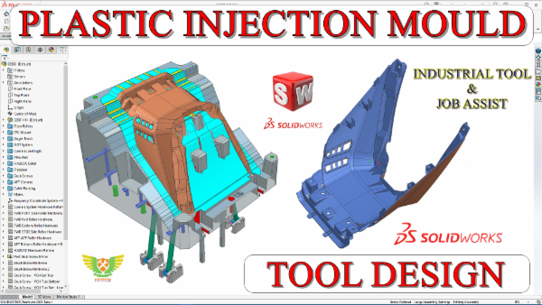 Plastic Mould design (SOLIDWORKS)