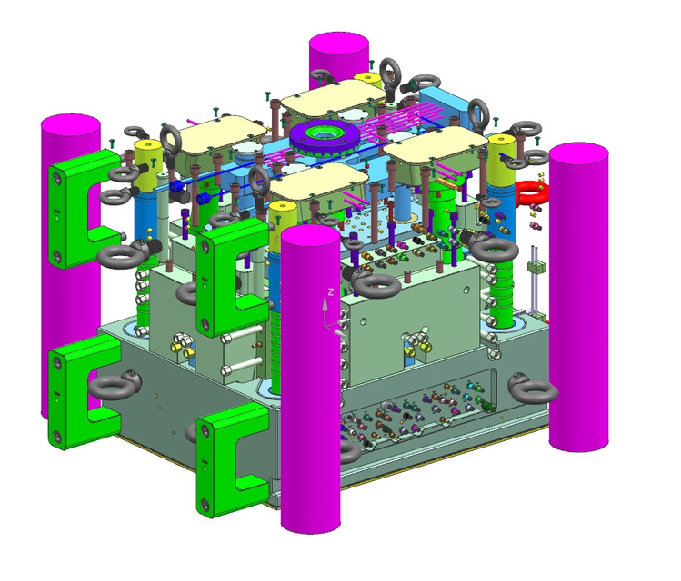 Plastic Injection Mold Design (Solidworks) project
